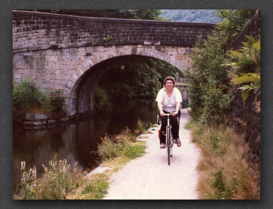 Tow path near Hebden Bridge