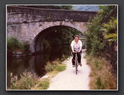 Tow path near Hebden Bridge